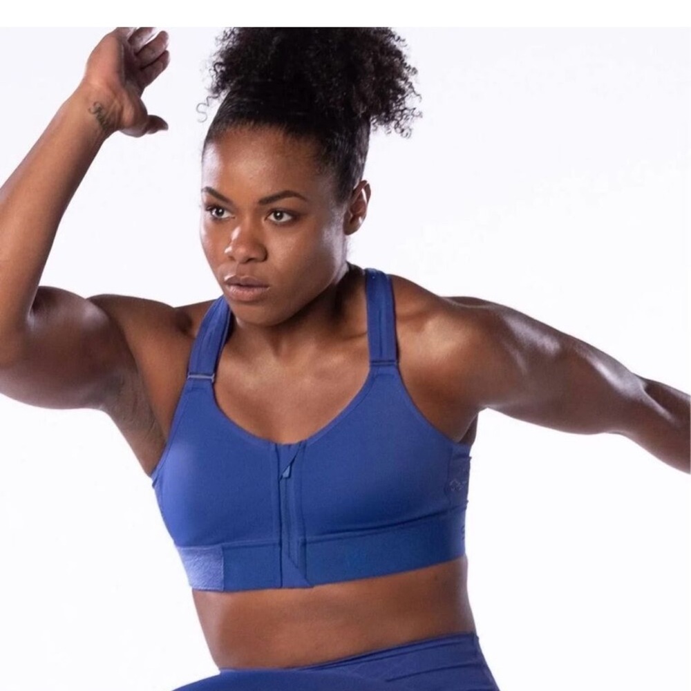 SHEFIT Flex Sports Bra Dazzling Blue 3Luxe
